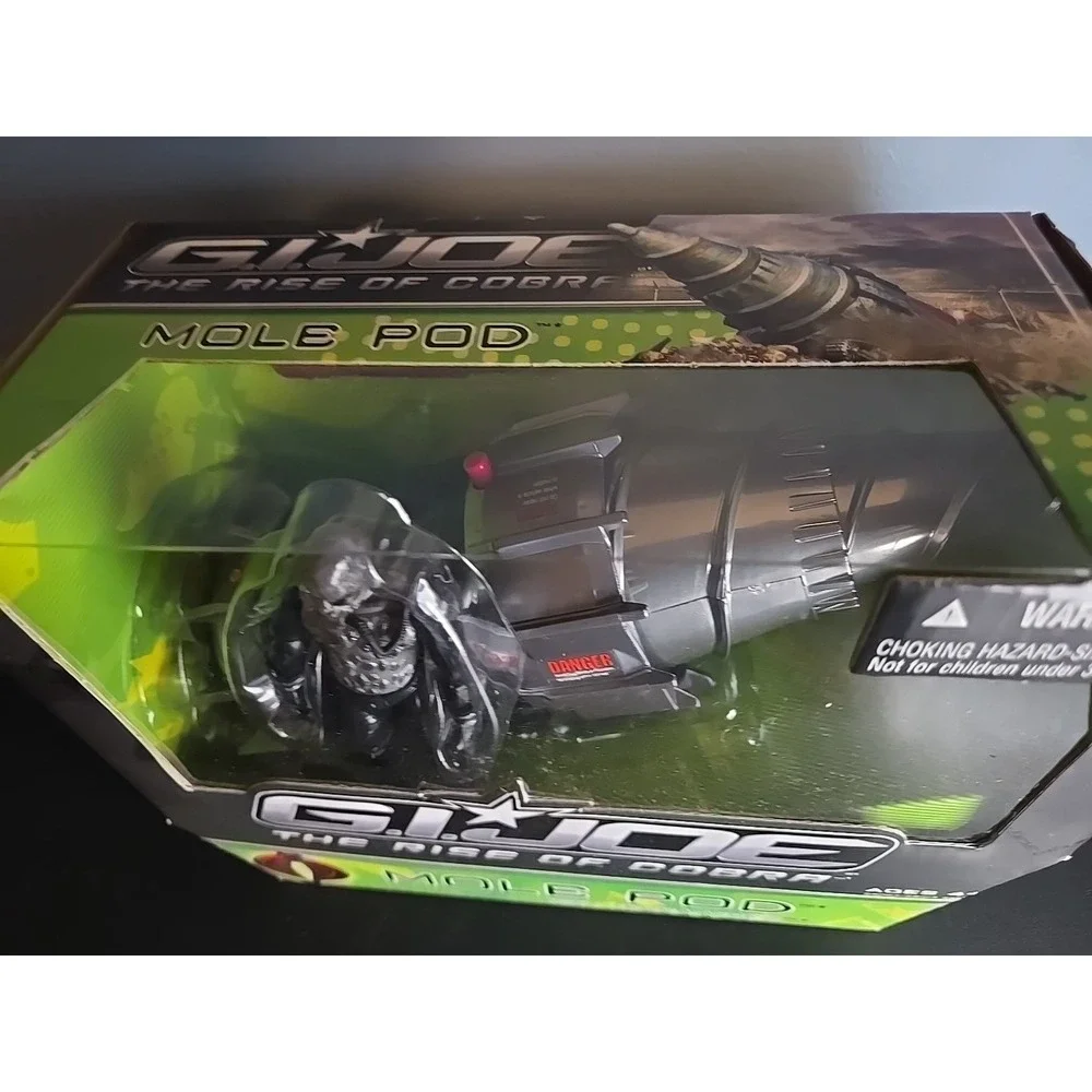 NEW G.I JOE RISE OF THE COBRA MOLE POD VEHICLE WITH TERRA VIPER FIGURE - Picture 3 of 8
